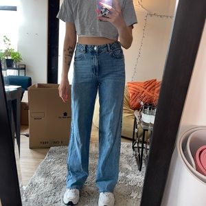 Dynamite “Heidi” Wide-leg Jeans